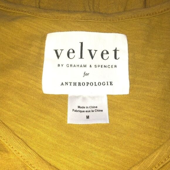 VELVET BY GRAHAM & SPENCER ANTHROPOLOGY TIERED TOP - Picture 6 of 7